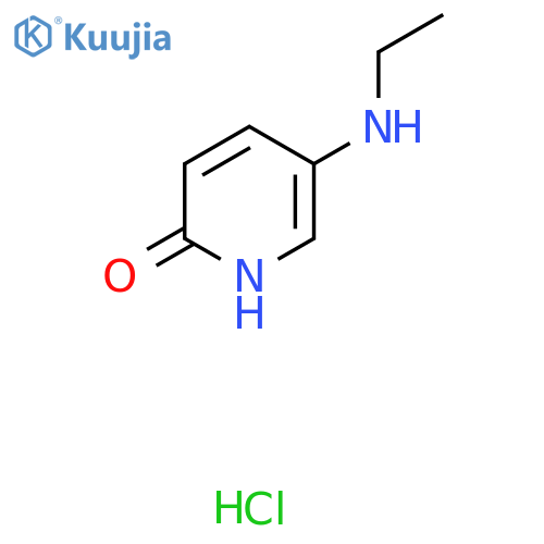 5-(Ethylamino)-1,2-dihydropyridin-2-one hydrochloride structure