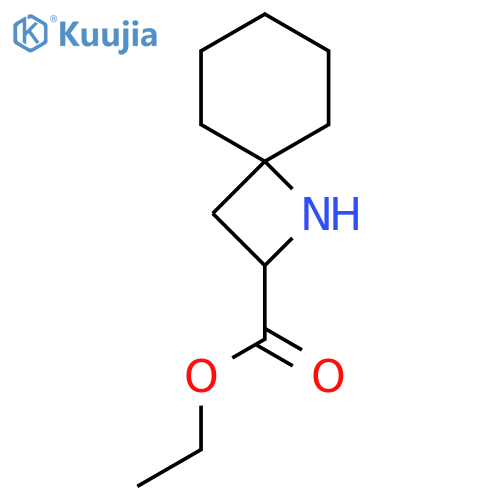 Ethyl 1-azaspiro[3.5]nonane-2-carboxylate structure