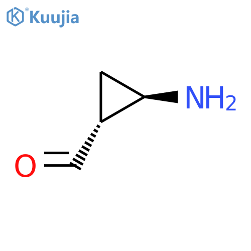 rac-(1R,2R)-2-aminocyclopropane-1-carbaldehyde structure