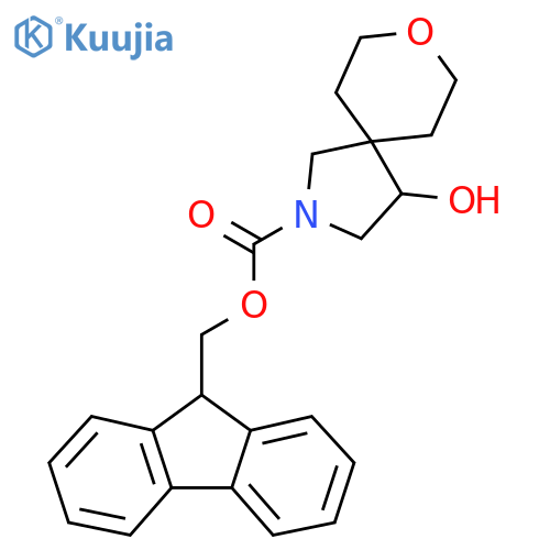 (9H-fluoren-9-yl)methyl 4-hydroxy-8-oxa-2-azaspiro[4.5]decane-2-carboxylate structure