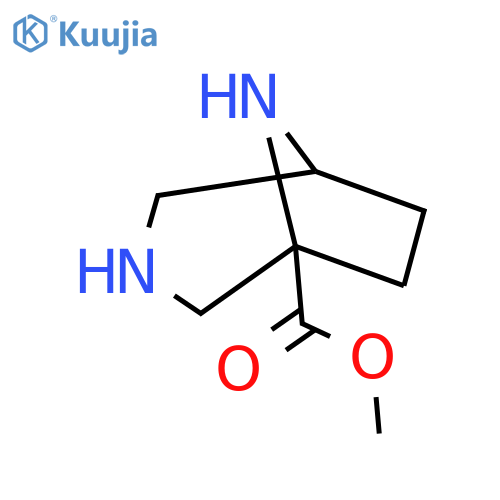 Methyl 3,8-diazabicyclo[3.2.1]octane-1-carboxylate structure