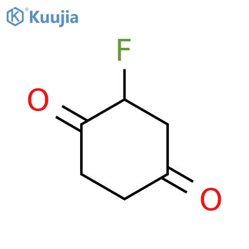2-Fluorocyclohexane-1,4-dione structure