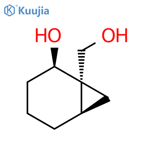 rac-(1R,2S,6S)-1-(hydroxymethyl)bicyclo[4.1.0]heptan-2-ol structure