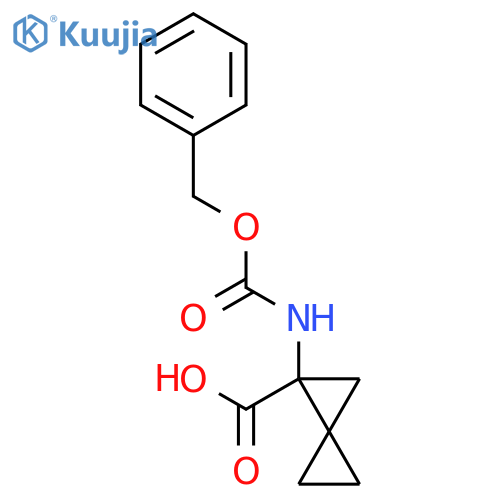 1-{(benzyloxy)carbonylamino}spiro2.2pentane-1-carboxylic acid structure