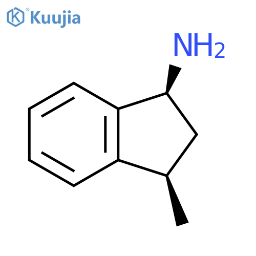 rac-(1R,3S)-3-methyl-2,3-dihydro-1H-inden-1-amine structure