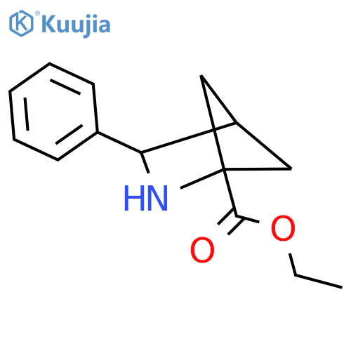 Ethyl 3-phenyl-2-azabicyclo[2.1.1]hexane-1-carboxylate structure