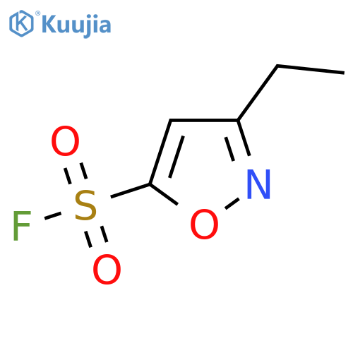 3-Ethyl-1,2-oxazole-5-sulfonyl fluoride structure