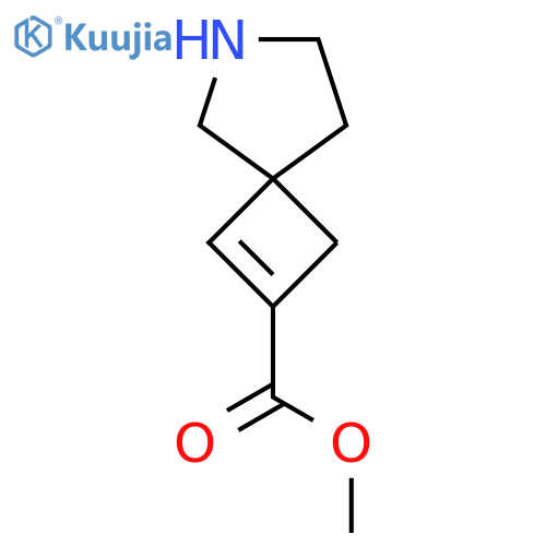 Methyl 6-azaspiro[3.4]oct-1-ene-2-carboxylate structure