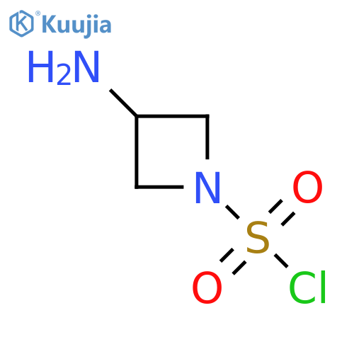 3-Aminoazetidine-1-sulfonyl chloride structure