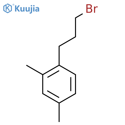 1-(3-Bromopropyl)-2,4-dimethylbenzene structure