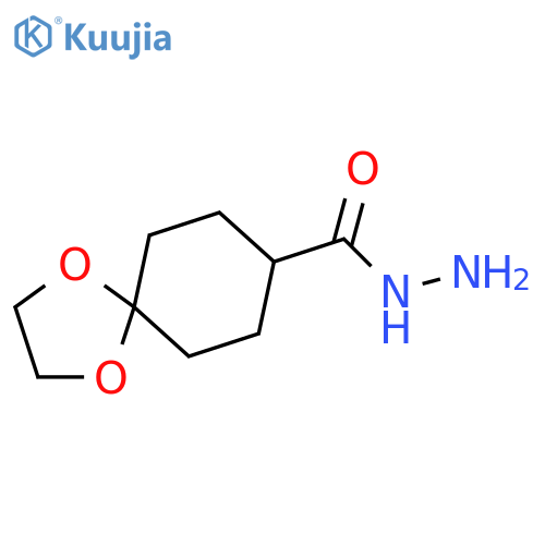 1,4-Dioxaspiro[4.5]decane-8-carboxylic acid, hydrazide structure