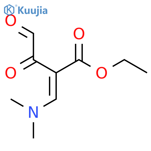 ethyl 2-(dimethylamino)methylidene-3,4-dioxobutanoate structure