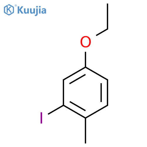 4-Ethoxy-2-iodo-1-methylbenzene structure