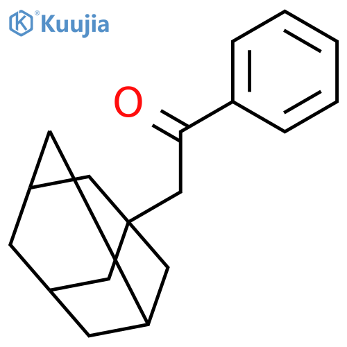 2-(adamantan-1-yl)-1-phenylethan-1-one structure