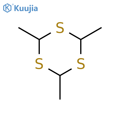 1,3,5-Trithiane,2,4,6-trimethyl- structure