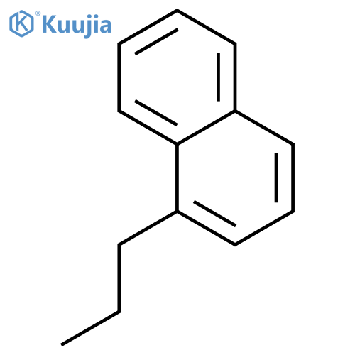 Naphthalene, 1-propyl- structure