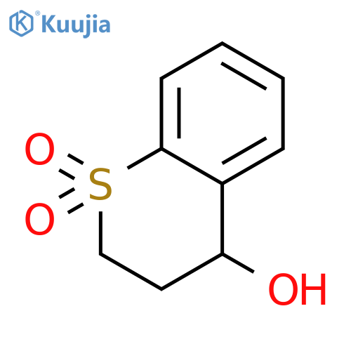 4-hydroxy-3,4-dihydro-2H-1lambda6-benzothiopyran-1,1-dione structure
