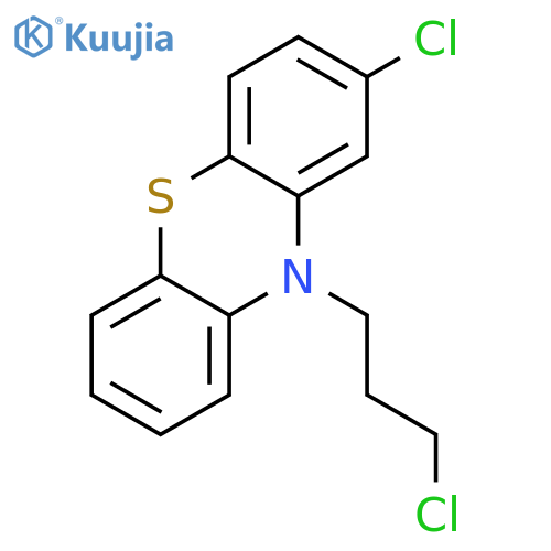 2-Chloro-10-(3-chloropropyl)phenothiazine structure