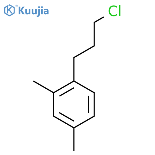 2,4-Dimethyl(3-chloropropyl)benzene structure