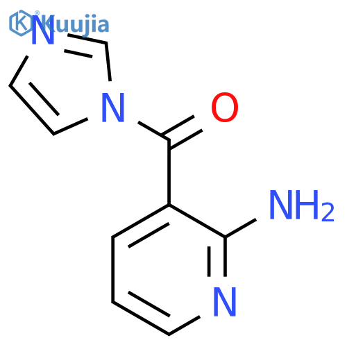(2-Aminopyridin-3-yl)(1H-imidazol-1-yl)methanone structure