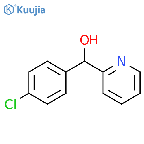 4-Chlorophenyl-2-pyridinylmethanol structure