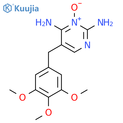 Trimethoprim 3-oxide structure