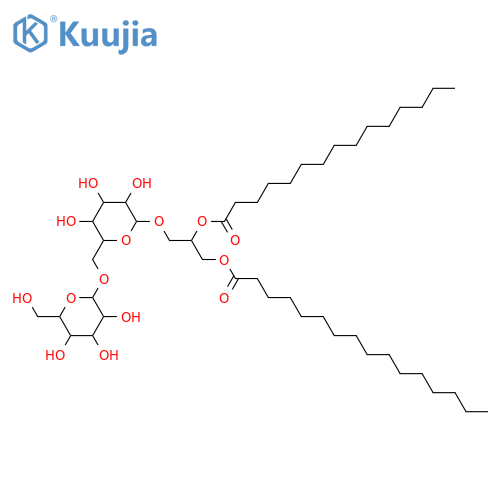Glycerol 1,2-dialkanoates; Glycerol 1-hexadecanoate 2-pentadecanoate, 3-O-[β-D-Glucopyranosyl-(1→6)-β-D-glucopyranoside] structure