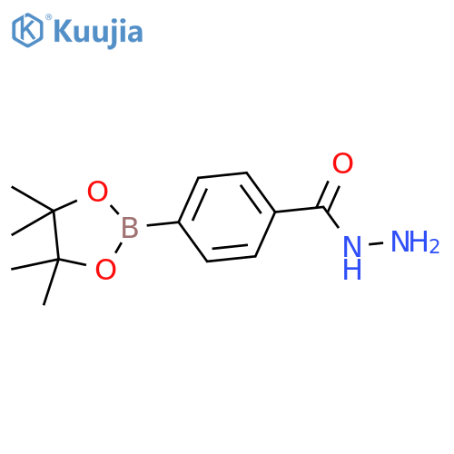 4-(Hydrazinecarbonyl)phenylboronic acid, pinacol ester structure
