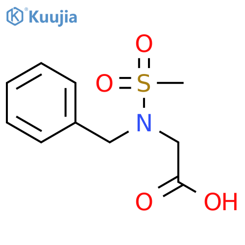 2-(N-Benzylmethylsulfonamido)Acetic Acid structure