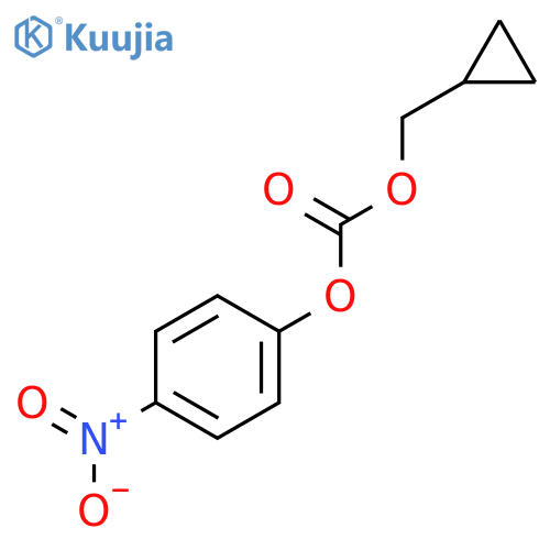 Carbonic acid, cyclopropylmethyl 4-nitrophenyl ester structure
