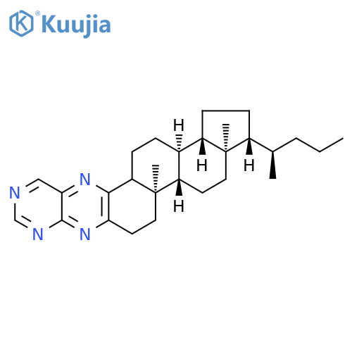 Chol-3-eno[4,3-g]pteridine(8CI,9CI) structure