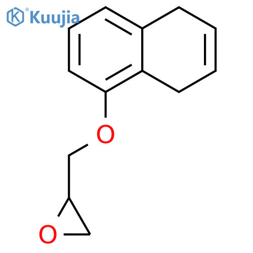Oxirane, [[(5,8-dihydro-1-naphthalenyl)oxy]methyl]- structure