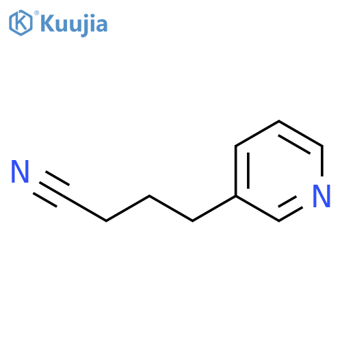 3-Pyridinebutanenitrile structure