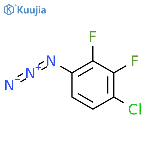 1-Azido-4-chloro-2,3-difluorobenzene structure
