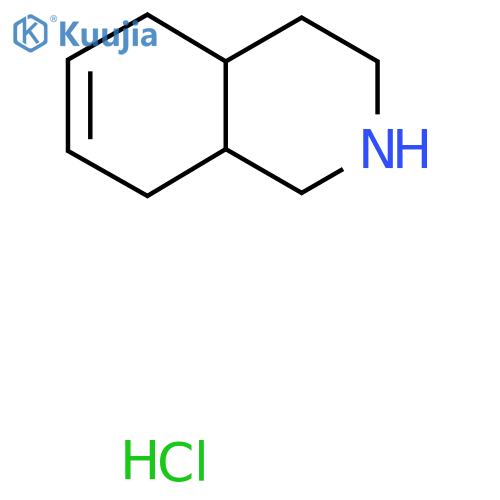 1,2,3,4,4a,5,8,8a-Octahydroisoquinoline hydrochloride structure