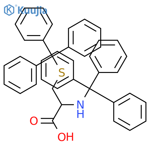 Trt-Cys(Trt)-OH structure