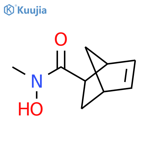 Bicyclo[2.2.1]hept-5-ene-2-carboxamide, N-hydroxy-N-methyl-, (1R,2R,4R)-rel- structure
