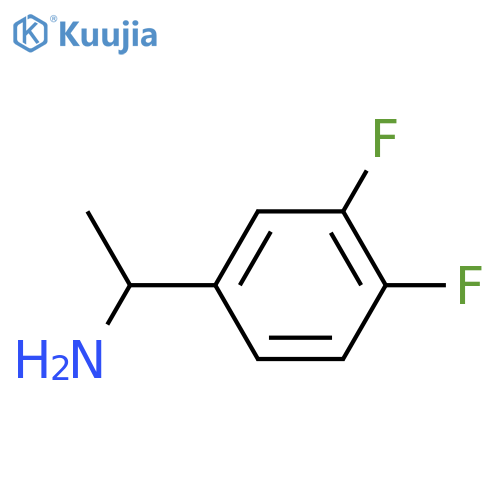1-(3',4'-DIFLUOROPHENYL)ETHYLAMINE structure