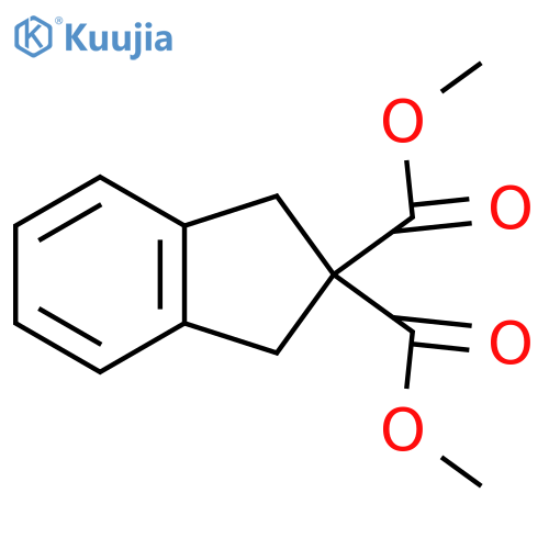 2,2-Dimethyl 1,3-dihydroindene-2,2-dicarboxylate structure
