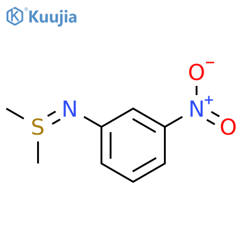 Sulfilimine, S,S-dimethyl-N-(3-nitrophenyl)- structure