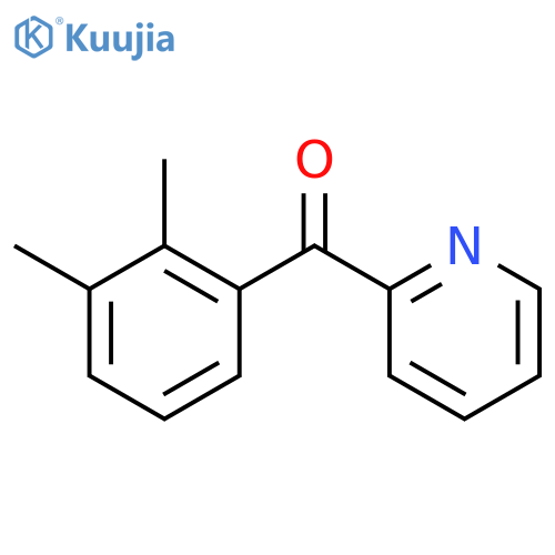 (2,3-dimethylphenyl)-(2-pyridyl)methanone structure