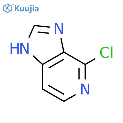 4-Chloro-1H-imidazo4,5-cpyridine structure