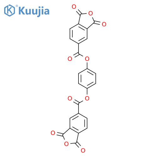 4-(1,3-dioxo-1,3-dihydro-2-benzofuran-5-carbonyloxy)phenyl 1,3-dioxo-1,3-dihydro-2-benzofuran-5-carboxylate structure