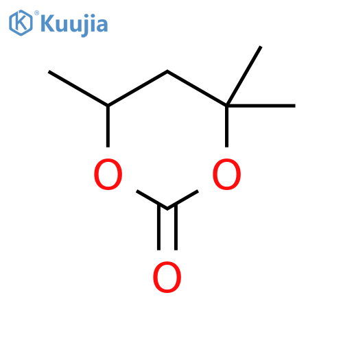 1,3-Dioxan-2-one, 4,4,6-trimethyl- structure