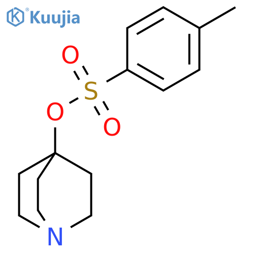 1-Azabicyclo[2.2.2]octan-4-ol, 4-(4-methylbenzenesulfonate) structure
