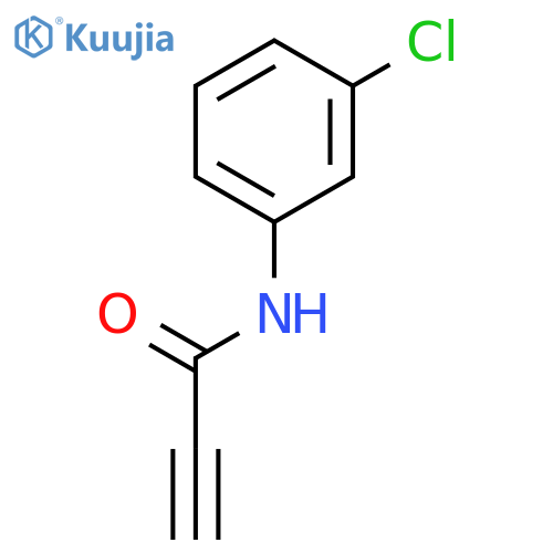 2-PROPYNAMIDE, N-(3-CHLOROPHENYL)- structure
