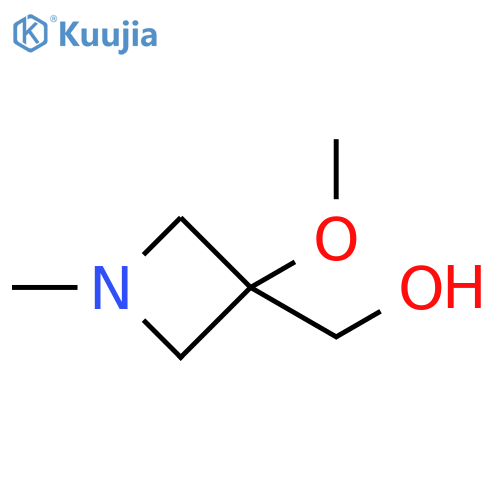 3-Azetidinemethanol, 3-methoxy-1-methyl- structure