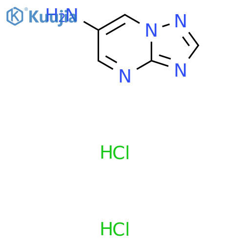 [1,2,4]Triazolo[1,5-a]pyrimidin-6-amine dihydrochloride structure