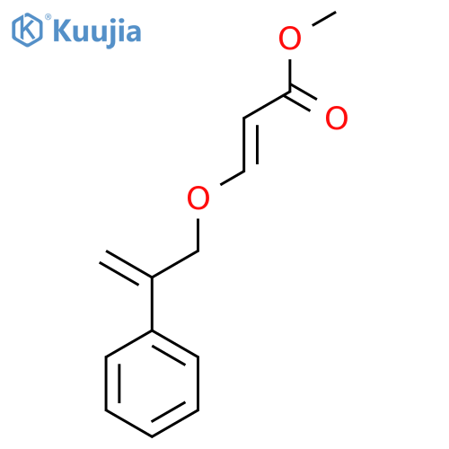 Methyl-3-((2-phenylallyl)oxy)acrylate structure