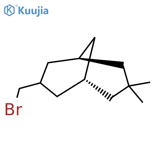 (1R,5S,7s)-7-(bromomethyl)-3,3-dimethylbicyclo[3.3.1]nonane structure